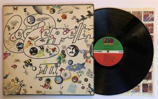 Led Zeppelin - Iii (3 Three) - 1970 Us 1st Press Wheel Sd 7201 (vg, )