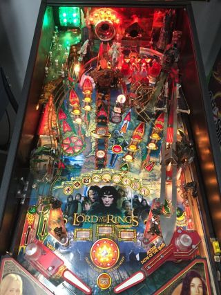 Stern LORD OF THE RINGS Pinball Machine LEDS AUTHORIZED STERN DISTRIBUTOR 3