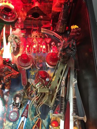 Stern LORD OF THE RINGS Pinball Machine LEDS AUTHORIZED STERN DISTRIBUTOR 6