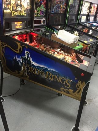 Stern LORD OF THE RINGS Pinball Machine LEDS AUTHORIZED STERN DISTRIBUTOR 7