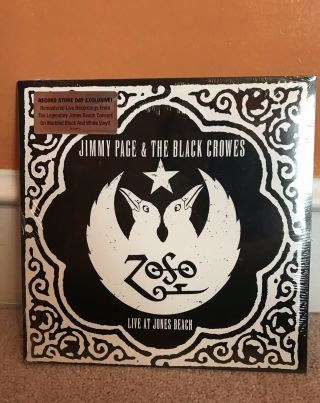 Jimmy Page & The Black Crowes ‎– Live At Jones Beach Vinyl 10 " Ep Rsd 2017 Rare
