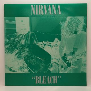 Nirvana ‎Bleach Waterfront Records Greean Coloured Vinyl 1/500 Australian Tour 2