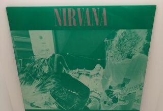 Nirvana ‎Bleach Waterfront Records Greean Coloured Vinyl 1/500 Australian Tour 3