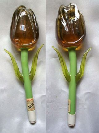Blown Glass Tulip Bols Boxed C563