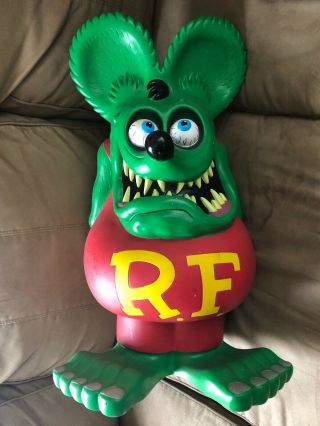 2005 Ed “big Daddy” Roth Rat Fink Coin Bank 2ft Tall