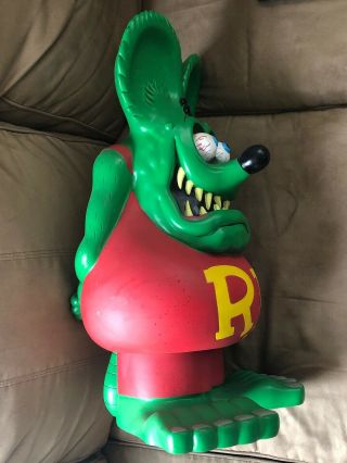 2005 Ed “Big Daddy” Roth Rat Fink Coin Bank 2ft Tall 5