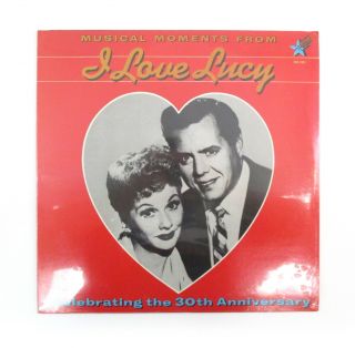 Musical Moments From I Love Lucy 1981 Vinyl Lp Lucille Ball Desi Arnaz