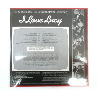 MUSICAL MOMENTS FROM I LOVE LUCY 1981 VINYL LP Lucille Ball Desi Arnaz 3