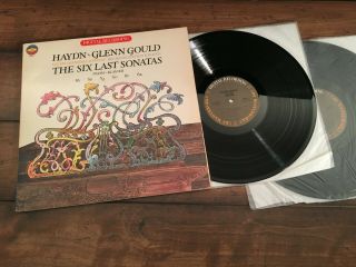 Glenn Gould /haydn: The Six Last Sonatas 2 Lp Cbs Mw Digital I2m 36947 Nm - Play