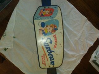 Sunbeam Bread Door Push,  Good Shape,  No Wear From Use,  Only One I 