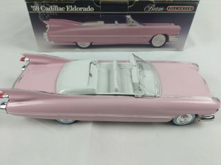Vintage Jim Beam 59 1959 Pink Cadillac Eldorado Car Decanter w/ Box 2
