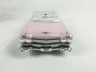 Vintage Jim Beam 59 1959 Pink Cadillac Eldorado Car Decanter w/ Box 4