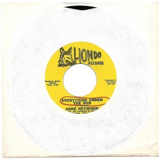 Anne Heywood Crook His Little Finger Hondo Unplayed Northern Soul 45