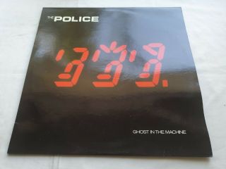 THE POLICE GHOST IN THE MACHINE 1st UK Press ONE PLAY TIME CAPSULE PROMO LP 5