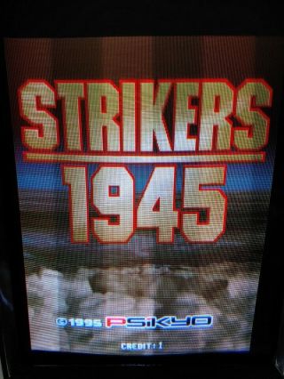 " Extremely Rare " Strikers 1945 I (1) By Psikyo Jamma Pcb Arcade Board