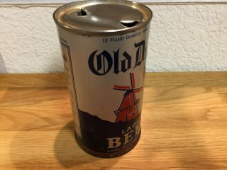 Old Dutch Beer (105 - 35) empty OI flat top beer can by Old Dutch,  Brooklyn,  NY 5