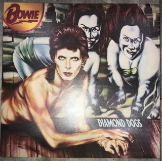 David Bowie Diamond Dogs - 1st - Interpak Sleeve - Ex Vinyl Lp Album Record Uk
