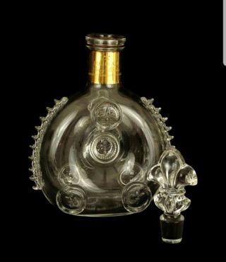 Louis Xiii Crystal Baccarat 750 Ml Bottle Cognac Decanter With Stopper
