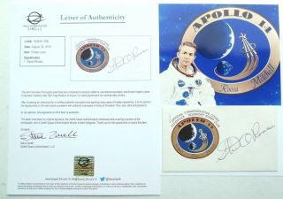 Stuart Roosa Apollo 14 Command Module Pilot Autograph Signed Cover Authenticated