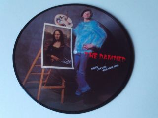 The Damned - Love Song 7 " Picture Disc 45 Rare Captain Sensible Very Limited