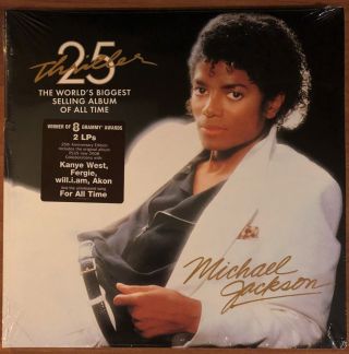 Michael Jackson Thriller 25th Anniversary 2lp Gatefold (&)