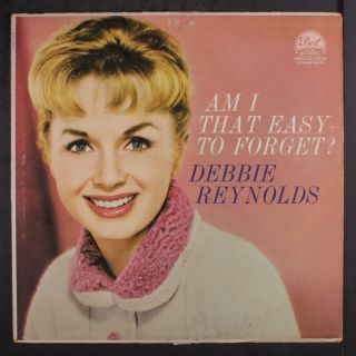 Debbie Reynolds: Am I That Easy To Forget Lp (mono Split Bottom Seam W/ Tape Re
