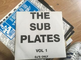 Subplates Vol 1 Dj Only Promo.  2 X 10 Suburban Base