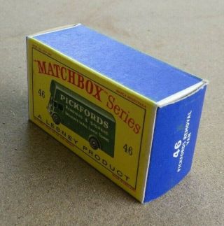 Matchbox Lesney Pickfords Removal Van No.  46 CN 7