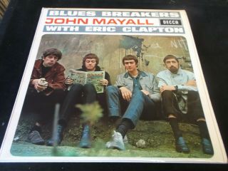 John Mayall Blues Breakers With Eric Clapton,  Decca Lk4804 Mono,  Beano Cover
