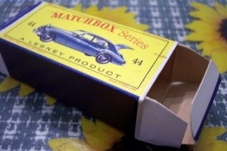 Match Box Cars Models No 22 Pontiac GP Coupe and No 44Rolls - Royce Phantom V 5