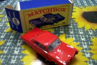 Match Box Cars Models No 22 Pontiac GP Coupe and No 44Rolls - Royce Phantom V 6