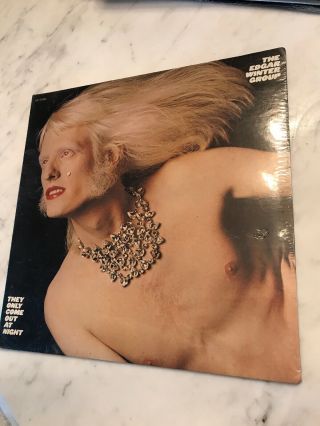 The Edgar Winter Group “they Only Come Out At Night” 1976 Vinyl.  Ke31584.
