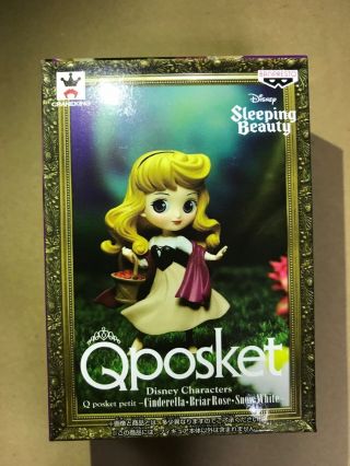 Q Posket Disney Characters Petit Briar Rose Figure Banpresto Qposket Aurora