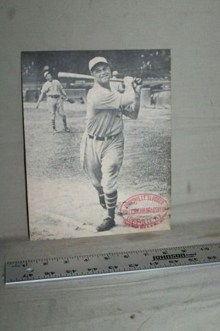 Rare 1920s Louisville Slugger Store Promo Sign Baseball Batting A 