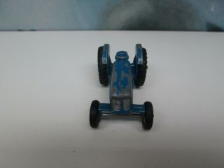Matchbox/ Lesney 72a Fordson Tractor Blue / YELLOW Wheels Front & Rear Boxed 8