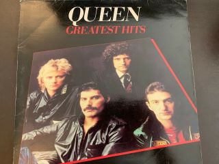 Queen The Greatest Hits Vinyl Lp Record Album 1981 Freddie Mercury Rock Pop