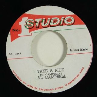 Al Campbell " Take A Ride " Reggae 45 Studio One Mp3