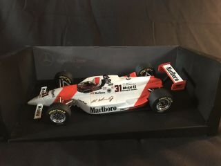 Minichamps Al Unser Jr Marlboro Indy 500 Winning Car Diecast Autographed 1:18