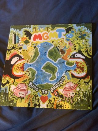 Mgmt - Time To Pretend Rare Glow In The Dark Vinyl Record Store Day