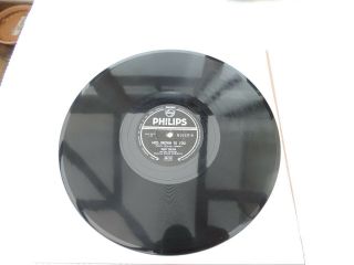 BILLIE HOLIDAY - MISS BROWN TO YOU - RARE DUTCH PHILIPS LABEL 78RPM (E,  /E) 3