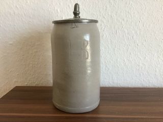 1865 Hofbrauhaus Stein Hb Mug Munich Germany 1 Liter