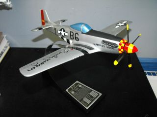 Danbury P - 51 Mustang Signed By Chuck Yeager