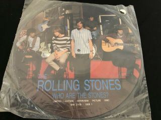 The Rolling Stones Who Are The Stones Picture Disc Bak 2109