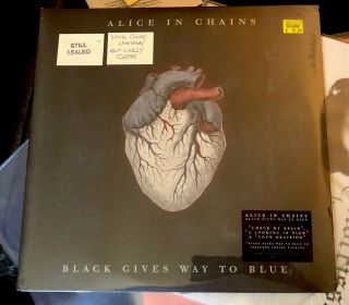 Alice In Chains,  " Black Gives Way To Blue " Vinyl
