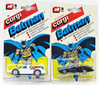Batman Batmobile,  Joker Car Corgi Juniors 69 99 England Moc