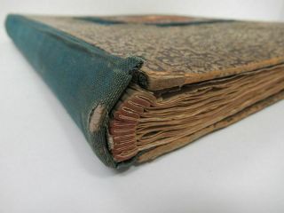 Wonderful 1800 ' s Scrapbook HC Book Album w/ (300, ) ATC Cards Ephemera etc wz5188 11