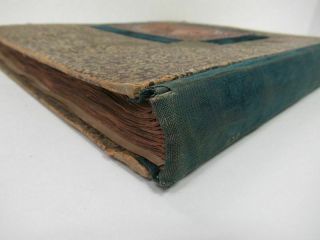 Wonderful 1800 ' s Scrapbook HC Book Album w/ (300, ) ATC Cards Ephemera etc wz5188 5