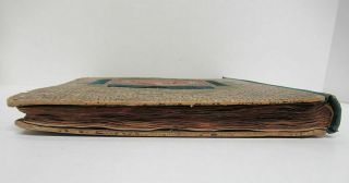 Wonderful 1800 ' s Scrapbook HC Book Album w/ (300, ) ATC Cards Ephemera etc wz5188 6