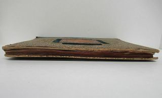 Wonderful 1800 ' s Scrapbook HC Book Album w/ (300, ) ATC Cards Ephemera etc wz5188 8