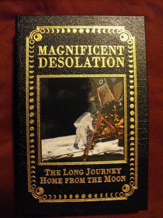 Magnificent Desolation Leather Bound Signed Edition By Buzz Aldrin